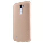 Чехол Nillkin Hard case для LG K10 (золотистый, пластиковый)