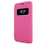 Чехол Nillkin Sparkle Leather Case для LG G5 (розовый, винилискожа)
