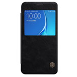 Чехол Nillkin Qin leather case для Samsung Galaxy J7 2016 J710 (черный, кожаный)