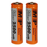 Комплект аккумуляторов MP (AА) (2500 mAh) (2 шт.)