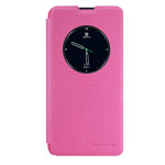 Чехол Nillkin Sparkle Leather Case для LG X view (розовый, винилискожа)
