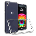 Чехол Yotrix UltrathinCase для LG X power (прозрачный, гелевый)