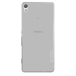 Чехол Nillkin Nature case для Sony Xperia XA (серый, гелевый)