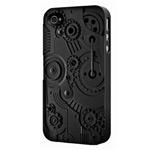 Чехол SwitchEasy Clockwork для Apple iPhone 4/4S (черный, пластиковый)