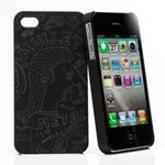 Чехол KissKin Doodle Back case для Apple iPhone 4/4S (Mullet Metal, пластиковый)