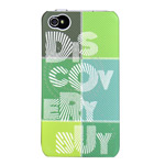 Чехол Discovery Buy Magic Universe Case для Apple iPhone 4/4S (зеленый, пластиковый)