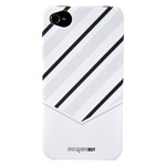 Чехол Discovery Buy Tie Matte Case для Apple iPhone 4/4S (белый, пластиковый)