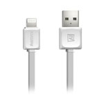 USB-кабель Remax Fleet Data Cable (Lightning, 1 м, плоский, белый)