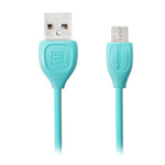 USB-кабель Remax Lesu Data Cable (microUSB, 1 м, голубой)