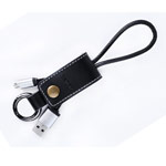USB-кабель Remax Western Cable (microUSB, 0.2 м, кожаный, черный)