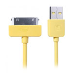 USB-кабель Remax Speed Data Cable (30-pin, 1 м, желтый)