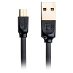 USB-кабель Remax Radiance Cable (microUSB, 1 м, черный)