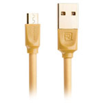 USB-кабель Remax Radiance Cable (microUSB, 1 м, желтый)