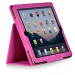 Чехол X-doria Dash Folio Denim case для Apple iPad 2/New iPad (розовый, кожанный)