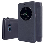 Чехол Nillkin Sparkle Leather Case для Samsung Galaxy Note 7 (темно-серый, винилискожа)
