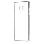 Чехол Devia Glitter case для Samsung Galaxy Note 7 (серебристый, гелевый)