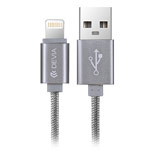 USB-кабель Devia Fashion Cable универсальный (Lightning, 1.5 метра, серый)