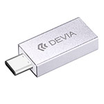 Адаптер Devia iTec Type-C To USB 3.0 Adaptor универсальный (USB Type C-USB 3.0, серебристый)