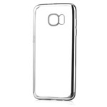 Чехол Devia Glitter case для Samsung Galaxy S7 (серебристый, гелевый)