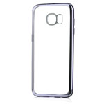 Чехол Devia Glitter case для Samsung Galaxy S7 edge (черный, гелевый)
