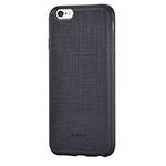Чехол Devia Jelly Slim Leather case для Apple iPhone 6S (черный, винилискожа)
