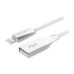 USB-кабель Devia Spanker Kirsite Cable универсальный (Lightning, 1.2 метра, белый)