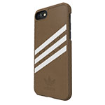 Чехол Adidas Moulded Case для Apple iPhone 7 (коричневый, кожаный)