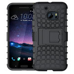 Чехол Yotrix Shockproof case для HTC 10/10 Lifestyle (черный, пластиковый)