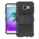 Чехол Yotrix Shockproof case для Samsung Galaxy A5 2016 A510 (черный, пластиковый)