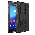 Чехол Yotrix Shockproof case для Sony Xperia M5 (черный, пластиковый)