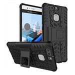 Чехол Yotrix Shockproof case для Huawei P9 (черный, пластиковый)
