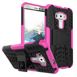Чехол Yotrix Shockproof case для Asus Zenfone 3 ZE552KL (розовый, пластиковый)