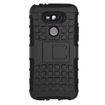 Чехол Yotrix Shockproof case для LG G5 (черный, пластиковый)