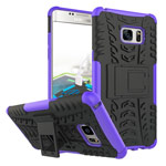 Чехол Yotrix Shockproof case для Samsung Galaxy Note 7 (фиолетовый, пластиковый)