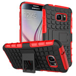 Чехол Yotrix Shockproof case для Samsung Galaxy S7 (красный, пластиковый)