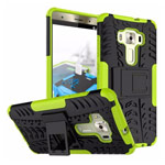 Чехол Yotrix Shockproof case для Asus Zenfone 3 Deluxe ZS570KL (зеленый, пластиковый)