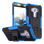 Чехол Yotrix Shockproof case для Asus Zenfone 3 Deluxe ZS570KL (синий, пластиковый)