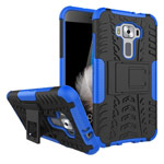Чехол Yotrix Shockproof case для Asus Zenfone 3 ZE520KL (синий, пластиковый)
