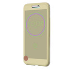 Чехол Yotrix IceView Case для HTC 10/10 Lifestyle (золотистый, пластиковый)