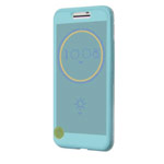 Чехол Yotrix IceView Case для HTC 10/10 Lifestyle (голубой, пластиковый)