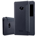 Чехол Nillkin Sparkle Leather Case для Xiaomi Mi Note 2 (темно-серый, винилискожа)