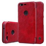 Чехол Nillkin Qin leather case для Google Pixel XL (красный, кожаный)