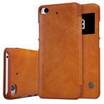 Чехол Nillkin Qin leather case для Xiaomi Mi 5s (коричневый, кожаный)