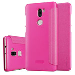 Чехол Nillkin Sparkle Leather Case для Xiaomi Mi 5s plus (розовый, винилискожа)