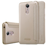 Чехол Nillkin Sparkle Leather Case для Huawei Enjoy 6 (золотистый, винилискожа)