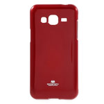 Чехол Mercury Goospery Jelly Case для Samsung Galaxy J3 2016 J320 (красный, гелевый)