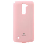 Чехол Mercury Goospery Jelly Case для LG K10 (розовый, гелевый)