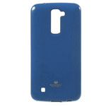Чехол Mercury Goospery Jelly Case для LG K10 (синий, гелевый)