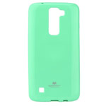 Чехол Mercury Goospery Jelly Case для LG K7 (бирюзовый, гелевый)
