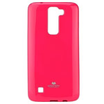 Чехол Mercury Goospery Jelly Case для LG K8 (малиновый, гелевый)